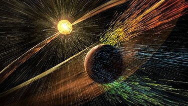 Marte perdió su atmósfera por fuertes vientos solares