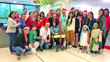 Mapfre celebró la llegada del Niño Jesús