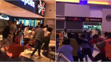 Arrestan a un menor y un adulto por incidentes en cine de Multiplaza