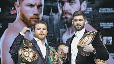 Canelo y Rocky tienen su primer asalto en Nueva York
