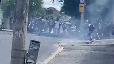 Un muerto en pelea entre hinchas de Cruzeiro y Atlético Mineiro