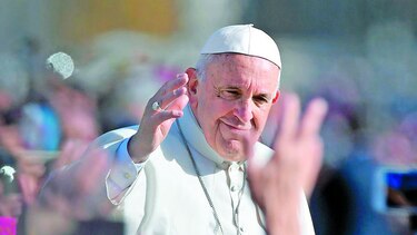 Papa pide 'comportamiento responsable' para evitar propagar el sida