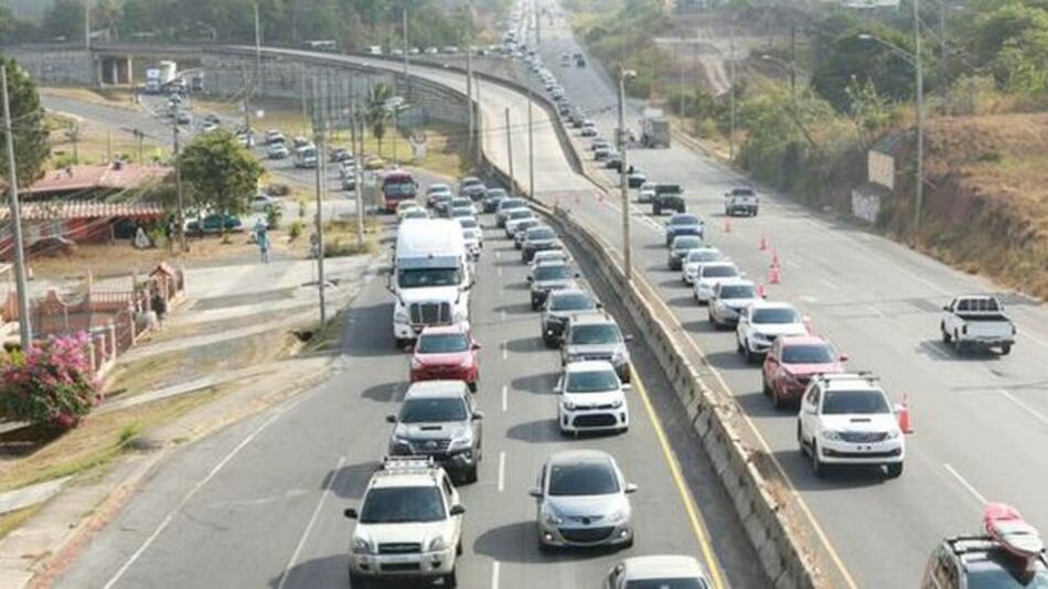 Inversión de carriles comenzará desde el mediodía del Jueves Santo