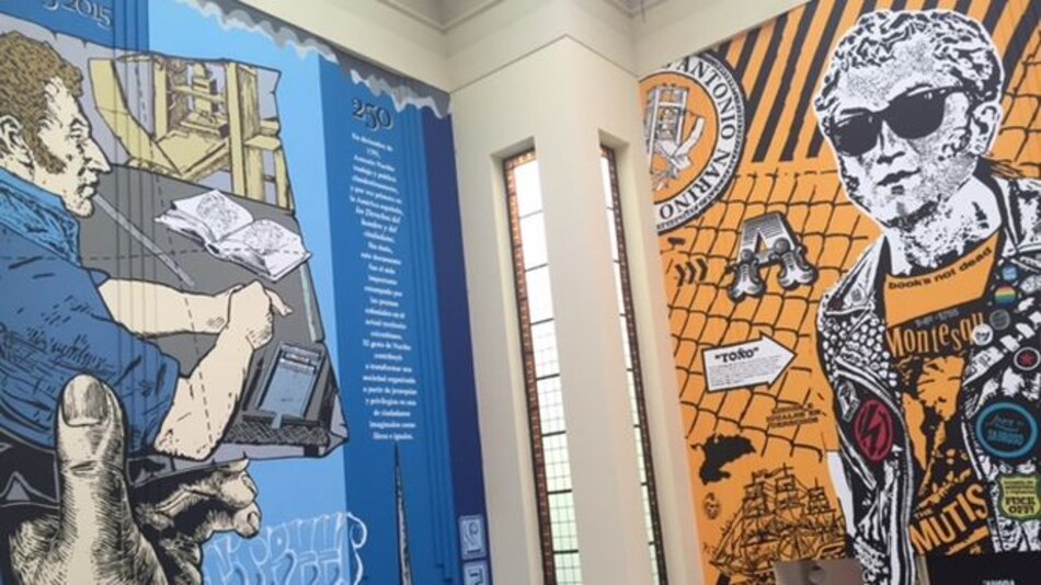 Muestras de Gabo, Nariño y Cervantes en la Biblioteca Nacional de Colombia