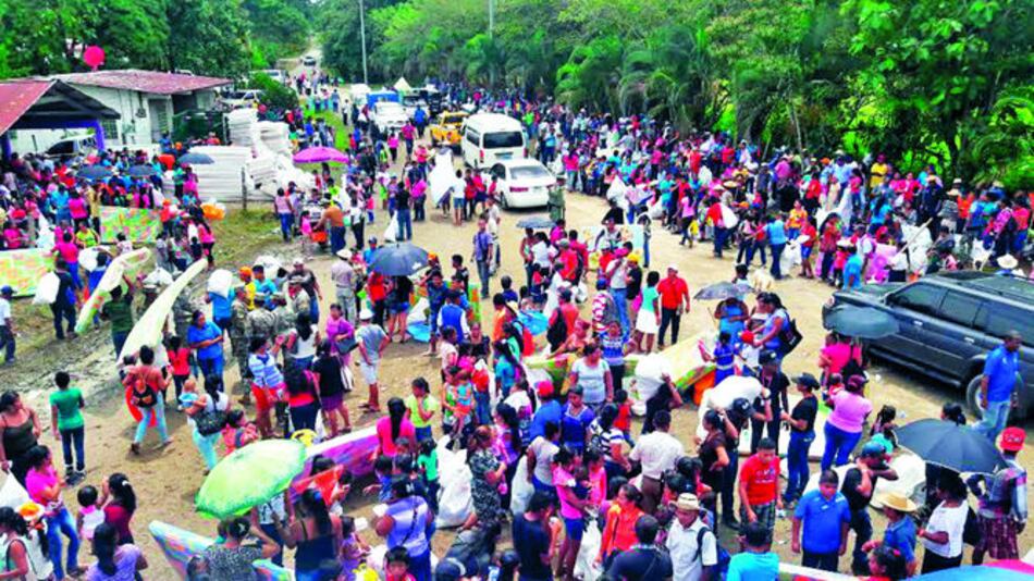 Parte del Gabinete se trasladó a La Pintada