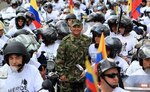 Motociclistas rinden homenaje a militares heridos