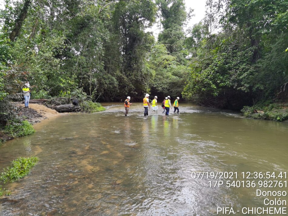 Contradicciones en inspección de derrame en zona minera; MiAmbiente abre proceso administrativo