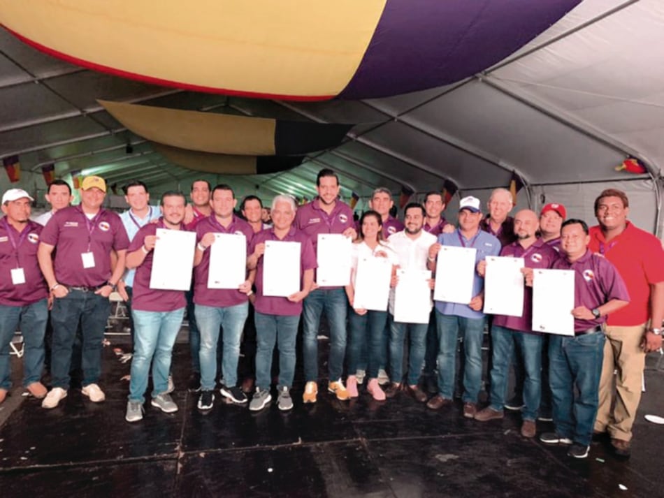 Blandón logró el control total de la directiva del partido