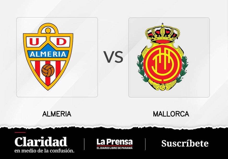 Mallorca se enfrentará hoy de local a Almeria