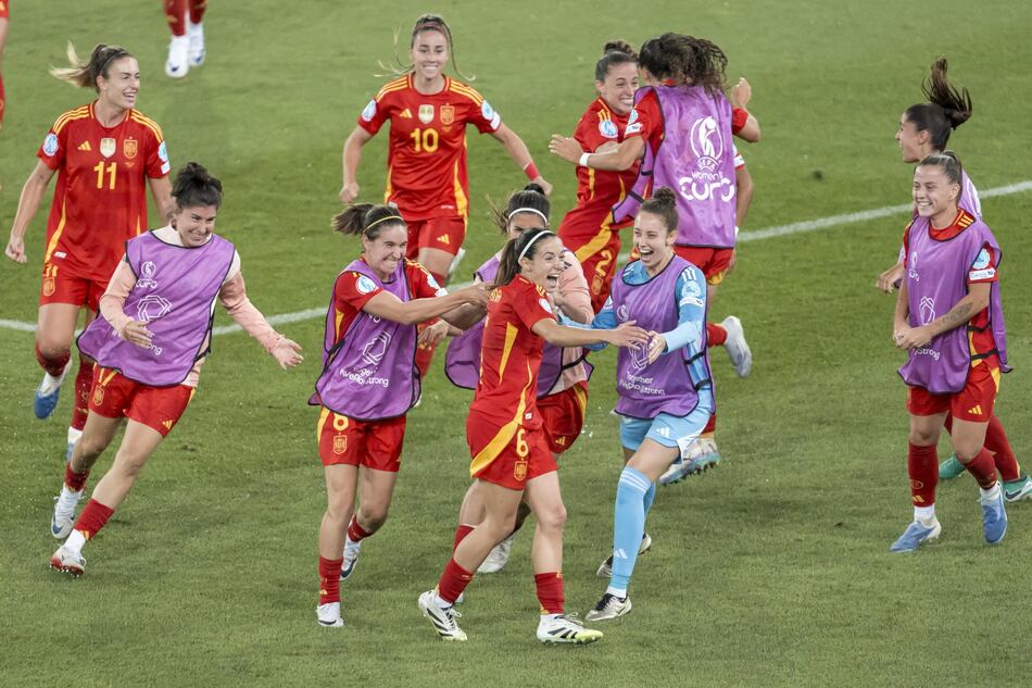 Eurocopa femenina: Aitana Bonmatí lleva a España a su primera final de la Eurocopa en tiempo extra