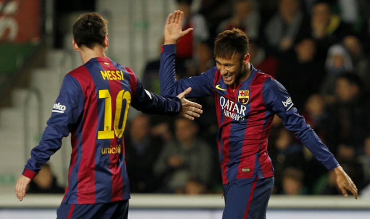Neymar y Messi se lucen; Bale rescata al Real Madrid