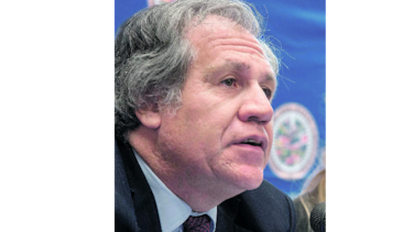 Almagro busca apoyo para aplicar medida