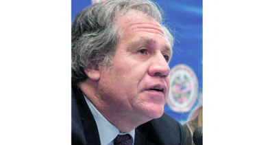 Almagro busca apoyo para aplicar medida