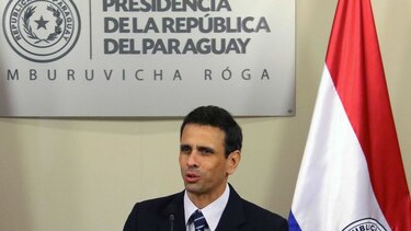 Henrique Capriles pide apoyo a Paraguay