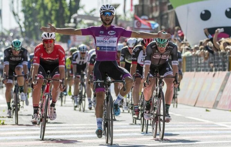 Fernando Gaviria sigue sorprendiendo en el Giro de Italia