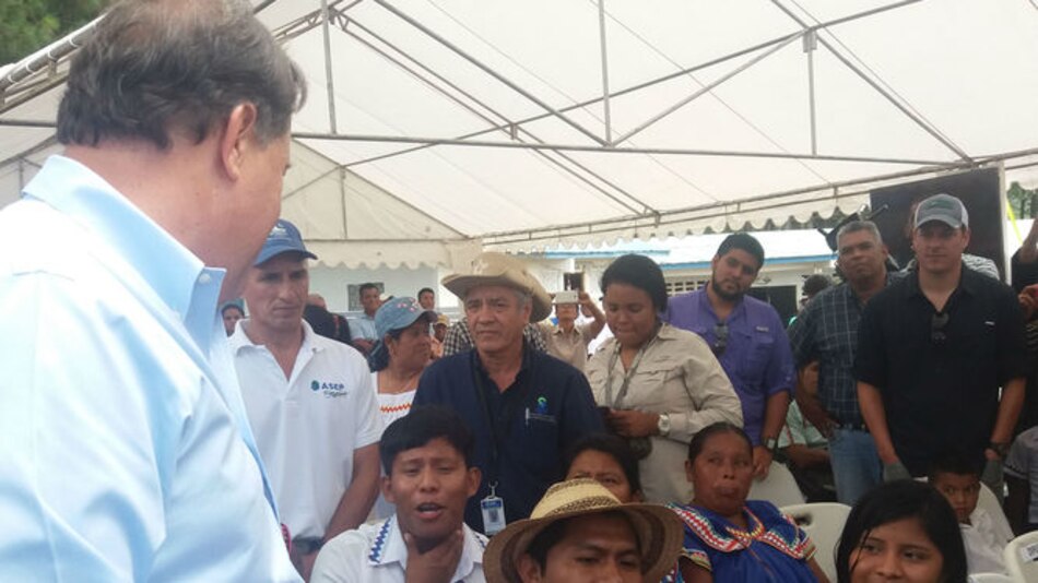 Presidente Juan Carlos Varela llama al diálogo a los indígenas