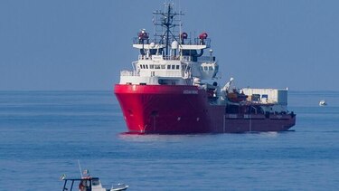 El ‘Ocean Viking’ se prepara para nueva misión de rescate en el Mediterráneo