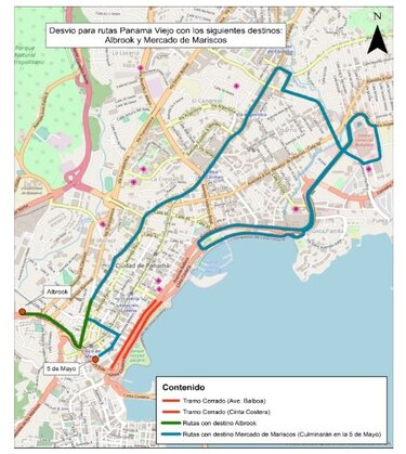 MiBus anuncia desvíos este domingo 13 de mayo por desfile de reinas