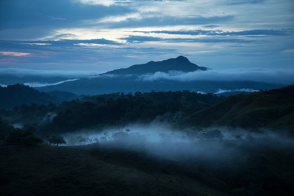 La serranía del Tabasará en el invierno de 1970