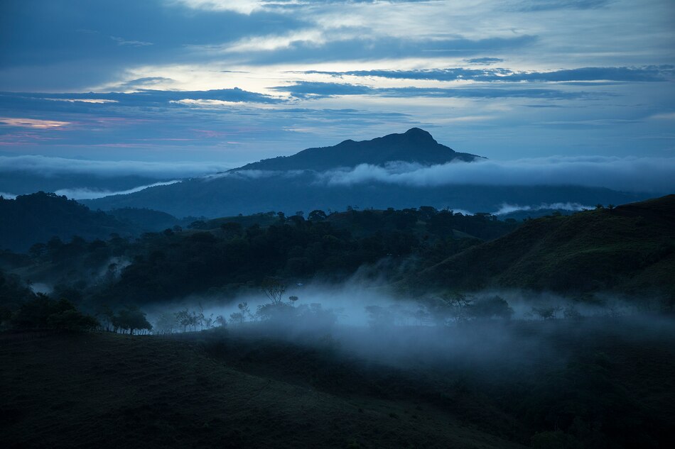 La serranía del Tabasará en el invierno de 1970