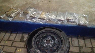 Arraiján: Encuentran ocho kilos de cocaína en llanta de repuesto