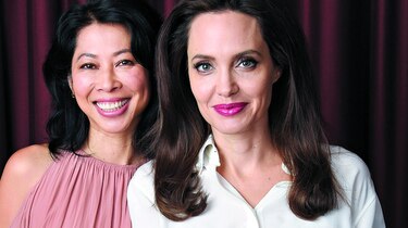 Angelina Jolie, entre su familia y Camboya