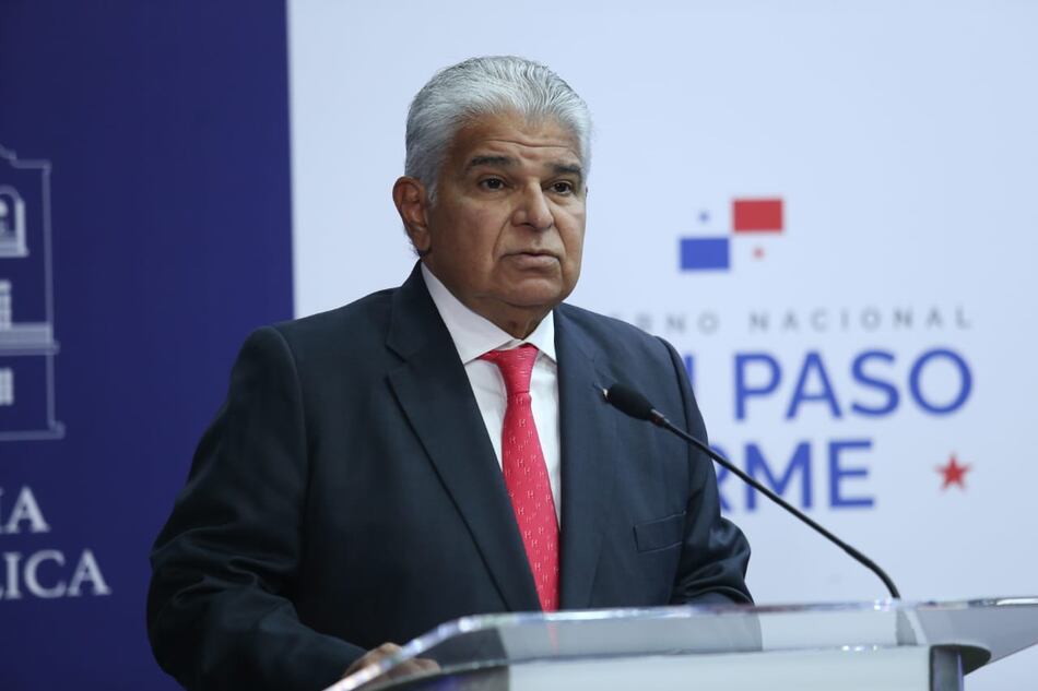 Presidente Mulino realiza su conferencia semanal desde el Palacio de las Garzas