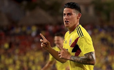 James lidera triunfo de Colombia ante Estados Unidos