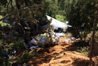 Tres muertos en accidente de avioneta en Colombia