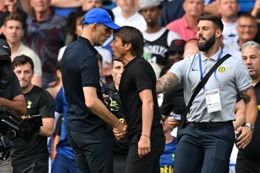 Chelsea y Tottenham empatan 2-2; altercado entre Tuchel y Conte