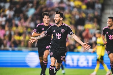 Messi está feliz de conseguir el primer objetivo con el Inter de Miami