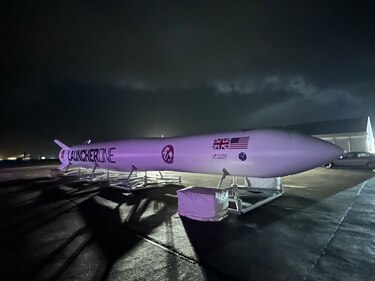 Fracasa la primera misión espacial lanzada desde el Reino Unido