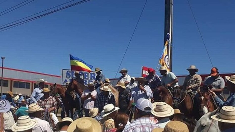 Productores santeños seguirán protestando; piden retiro de denuncias contra agricultores