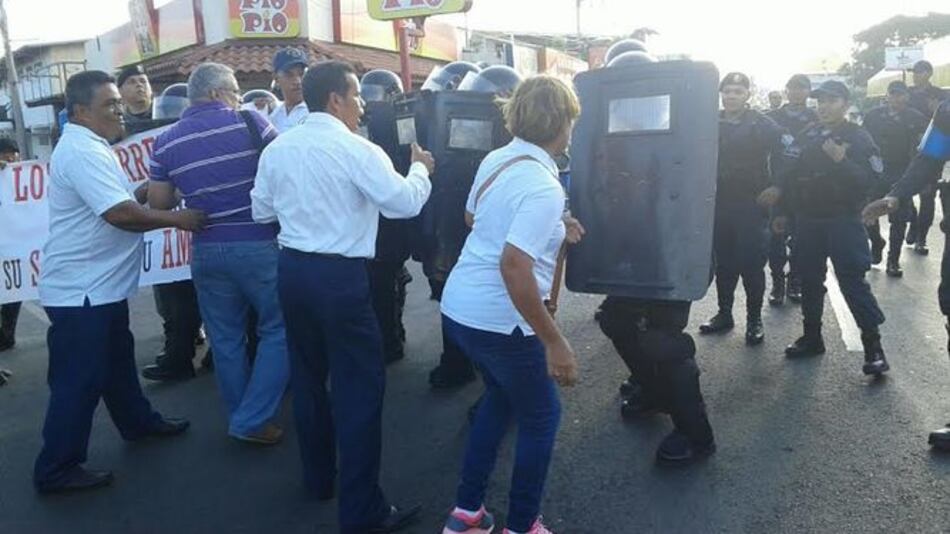 Siguen las protestas contra la termoeléctrica en La Chorrera