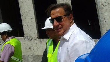Presidente Varela visita obras de nuevo hospital en Colón