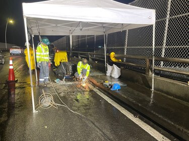 El MOP anuncia trabajos de reparación e iluminación en el Puente de las Américas