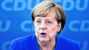 Merkel lamenta división en Alemania