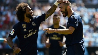 Real Madrid gana 3-1 en Vigo en su arranque liguero