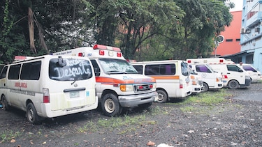 La CSS  tiene 90 ambulancias, pero solo 29 funcionan