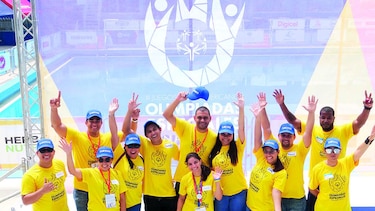 Voluntarios de Samsung