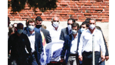 Multitudinario cortejo despide al expresidente uruguayo Tabaré Vázquez