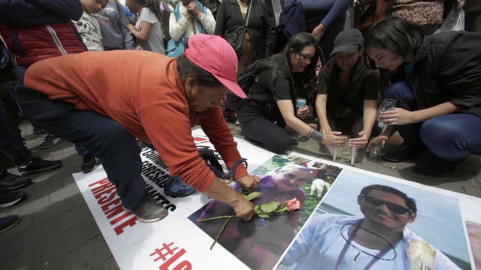 Estos son los periodistas ecuatorianos asesinados en cautiverio