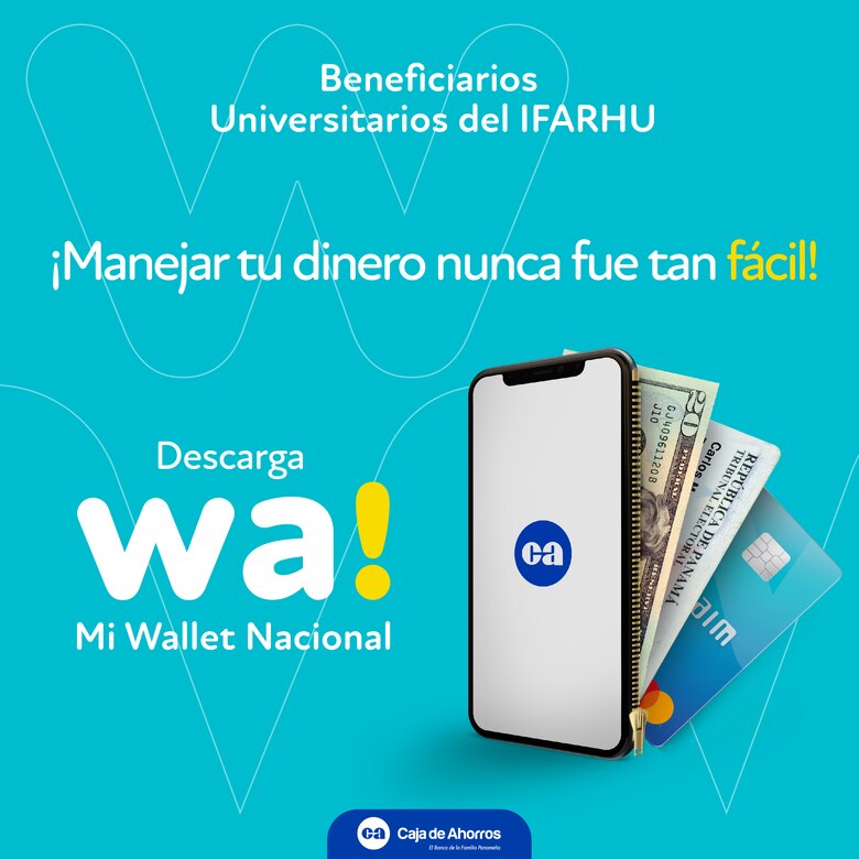 Wa! Mi Wallet Nacional, en su primera fase beneficiará a más de 30 mil estudiantes con el pago de su beca