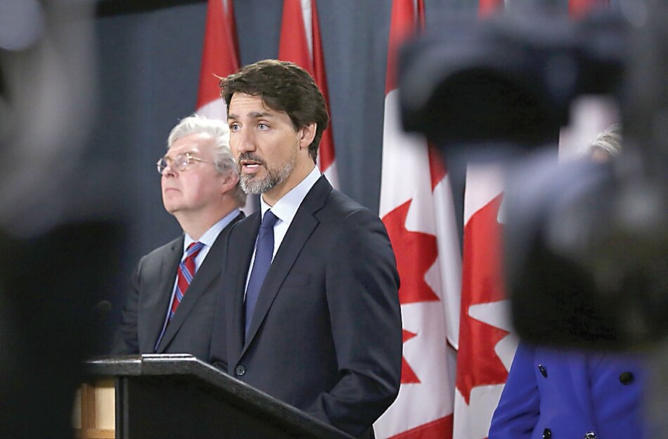 Trudeau pide a Irán que envíe a Francia las cajas negras del avión abatido