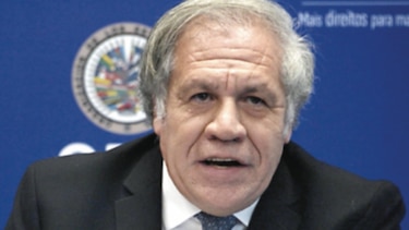 Almagro se reelige en la OEA; Panamá lo respaldó