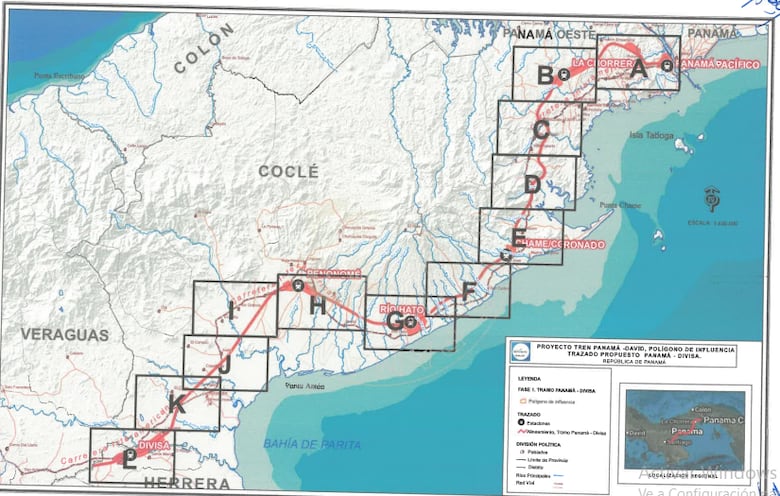 Primera etapa del ferrocarril será de Panamá a Divisa, adelanta Faarup