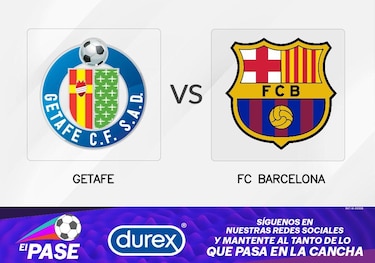 Barcelona juega hoy en su campo ante Getafe