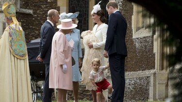 Bautizan a la princesa Carlota