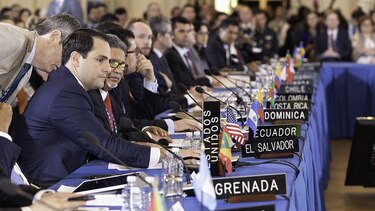 OEA aprueba Declaración de Apoyo al Pueblo de Nicaragua