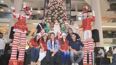Atrio Mall celebró el inicio de la Navidad